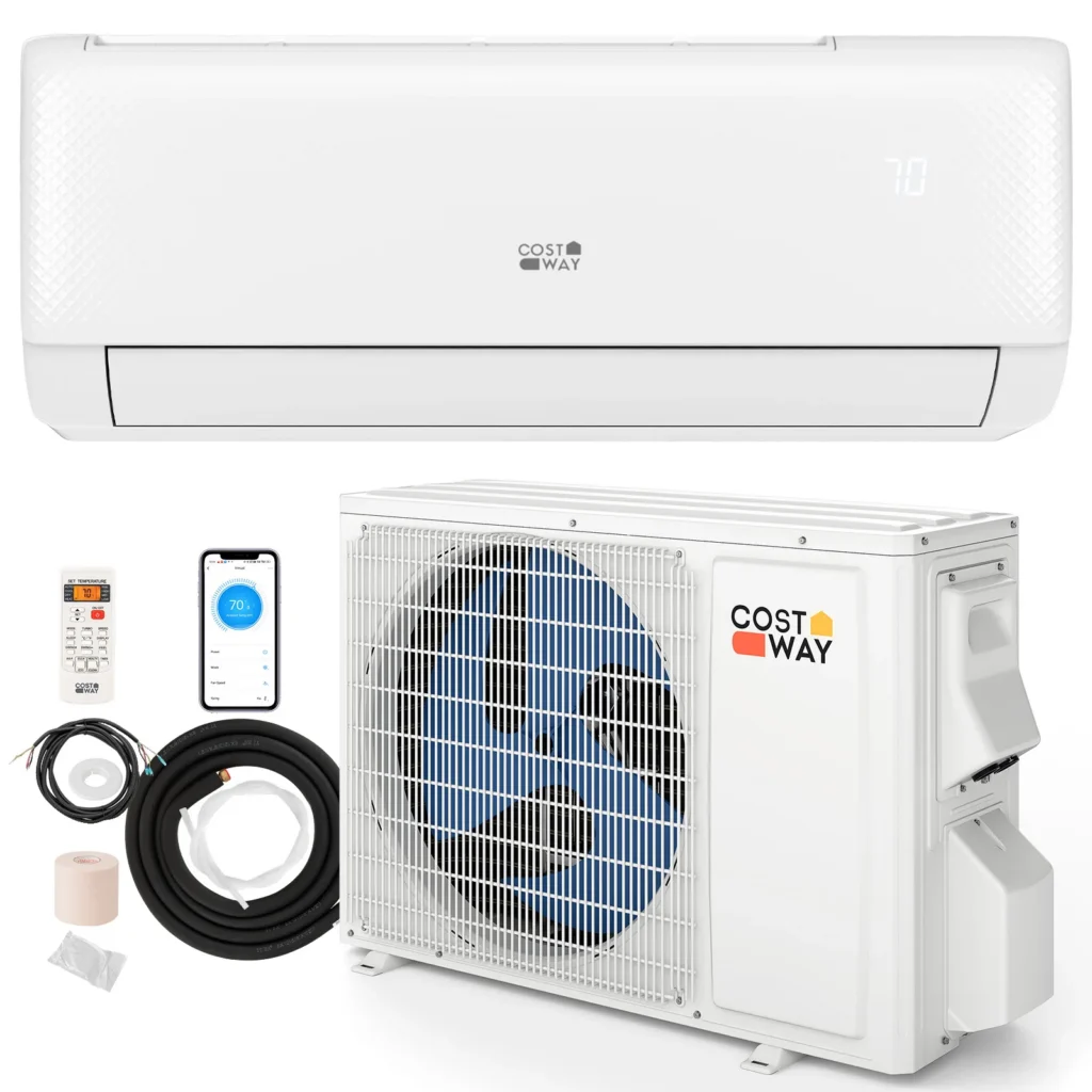 12000BTU Wifi Enabled Mini Split AC 22 SEER2115V Inverter Air Conditioner — Generic