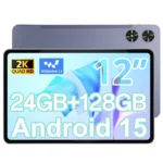SVITOO Tablet 2026 Android 16 12 Inch 2000 x 1200 2K Display IPS Large Screen Unisoc T7250 Octa-Core Processor 6GB Physical RAM + 24GB Virtual RAM 128GB ROM 1TB Expandable 8800mAh Battery 2.4GHz 5GHz Dual Band WiFi 5 Bluetooth 5.0 GPS Widevine L1 - Image 9