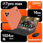 2026 Original Pad i17 Pro Max 12 Inch Tablet PC 20000mAh 24GB 2TB Android16 Snapdrago 8gen3 5G Dual SIM Call WIFI Global Tablets - Image 2