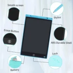 12 Inch Digital Drawing Tablet with LCD Screen Electronic Handwriting Pad for Learning And Creativity Writing Board - Image 6