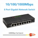 AMPCOM 1000Mbps Gigabit Network Switch 5 8 Port Ethernet 5