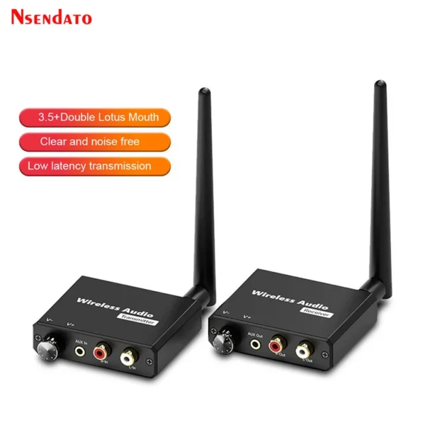 2.4G Digital Wireless Wifi Music Adapter 50M Wireless Audio
