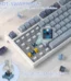 RK86 Wireless Mechanical Keyboard, 75% TKL Hot Swappable Tri-mode