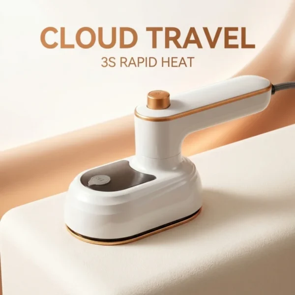 2 in 1 ハンドヘルド衣類スチーマー ポータブル旅行用スチームアイロン 家庭用衣類アイロン機