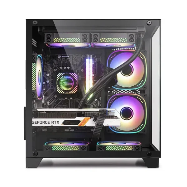 Game Desktop Amd 5600x Cpu RTX 4060 6g 500gb M2 8g Ram Pc Gaming