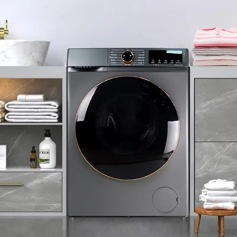 10kg Front Load Washing Machine 1400RPM Stainless Steel Drum Energy