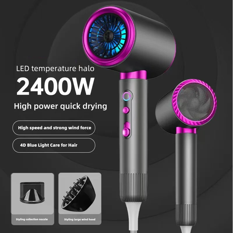 Hot Selling High-Speed Hair Dryer 2400W High-Power Silent Constant