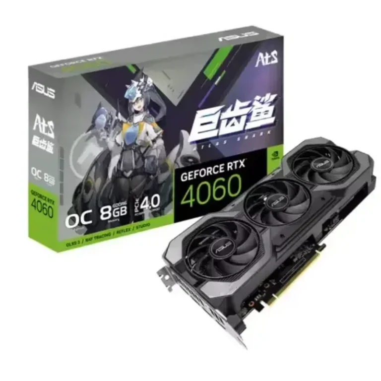 ATS-RTX4060-O8G-V2-GAMING Graphics Card with 8GB GDDR6 Memory 7680 x