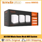 Tri Band WiFi 6E Mesh System AXE5400 Whole Home Coverage up 4