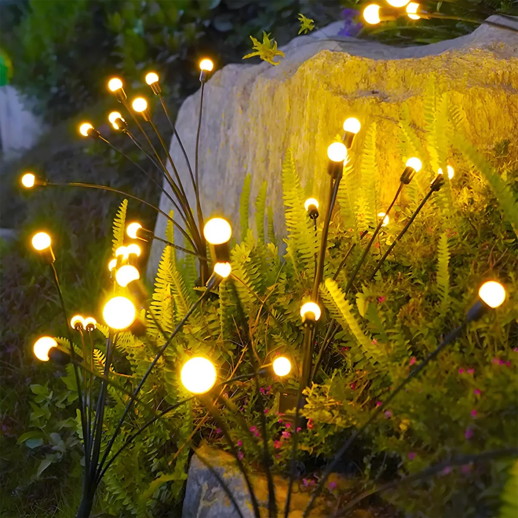 8-Head Solar Firefly Lights LED Solar Outdoor Decorative Garden Lights