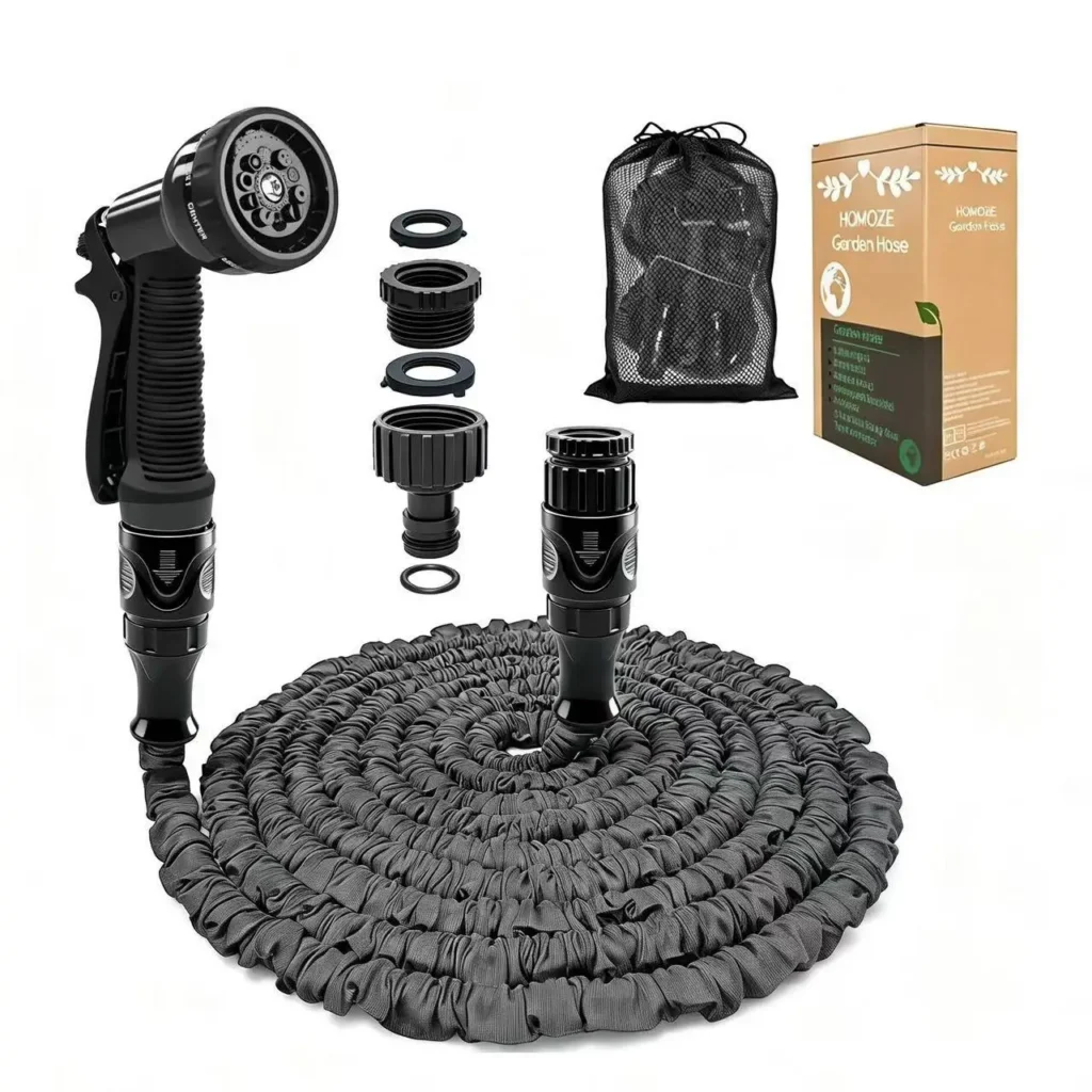 50FT / 100FT Expandable Garden Water Hose with 7 Function Spray