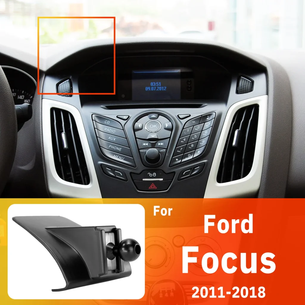Designed for Ford Focus MK3 2011-2017 2018 Phone Holder Car Magnetic