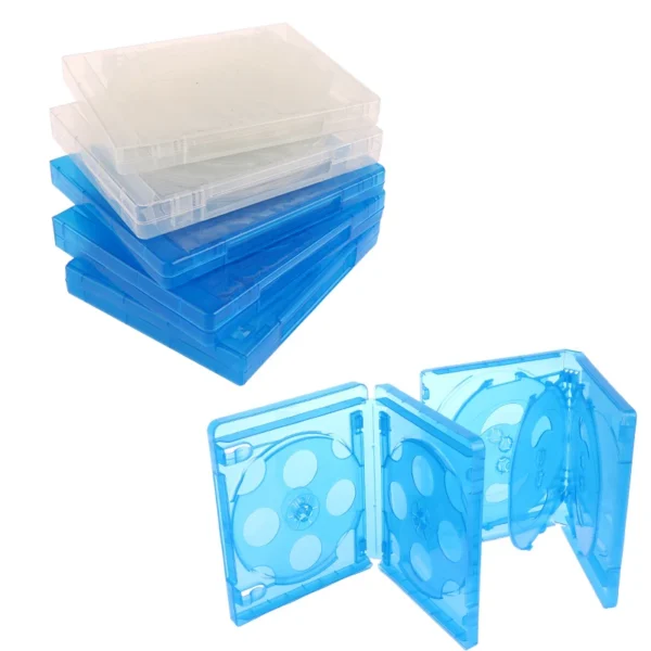 CD Case CD Storage Box 1Pc Blu-ray Replacement Game Cases Protective