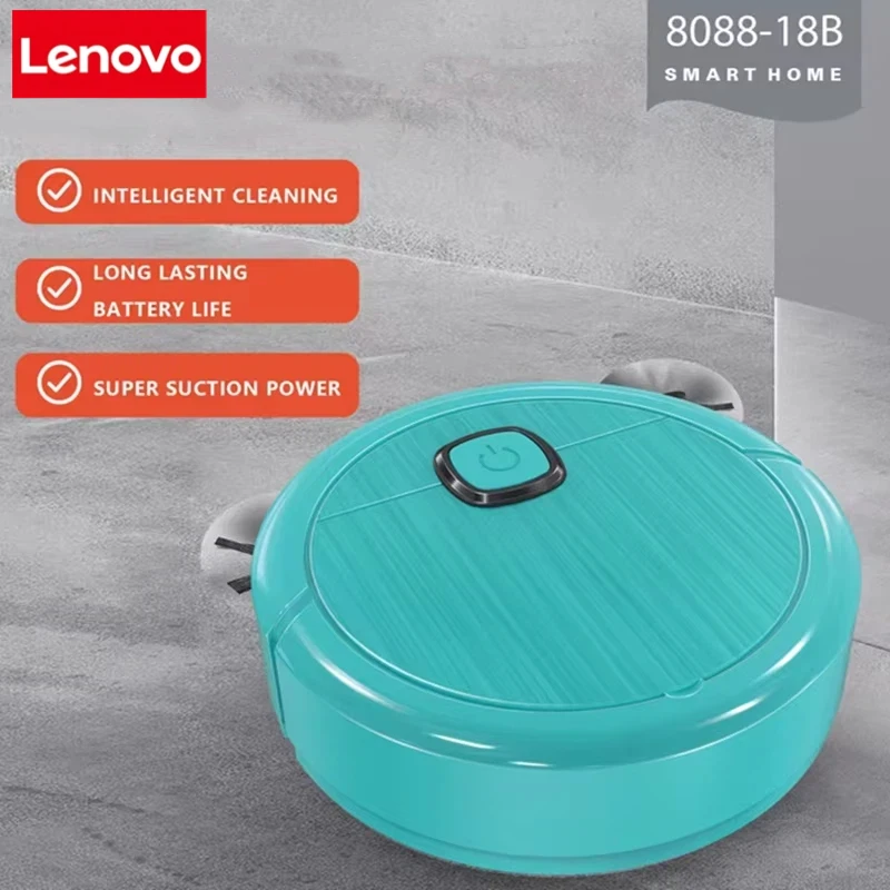 Lenovo 3-in-1 Smart Sweeping Robot Vacuum Mop 4000pa Strong Suction