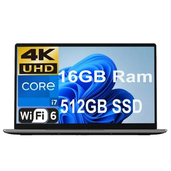 2026 15.6"inch Laptops 16GB 512G SSD Windows 11 Intel Core I7 11th Gen