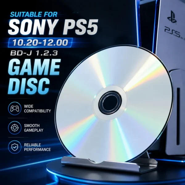 All-in-One Jailbreak Disc For Sony PS5 10.20-12.00 BD-J 1.2.3 Boot