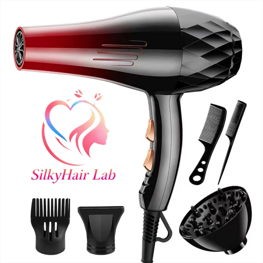 Hair Dryer Professional 1200W/2200W Gear Strong Power Blow Hair Dryer