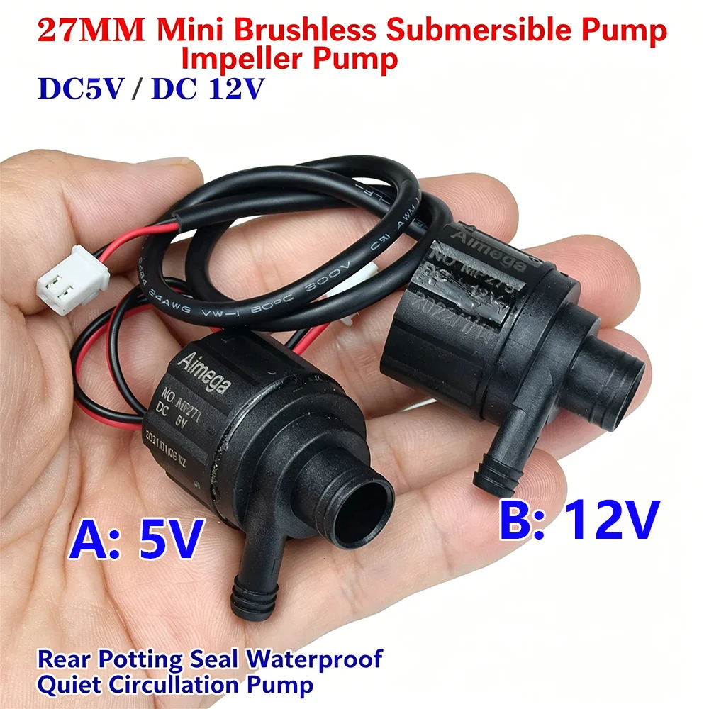 DC 5V 12V Micro Brushless Water Rockery Circulation Pump Mute