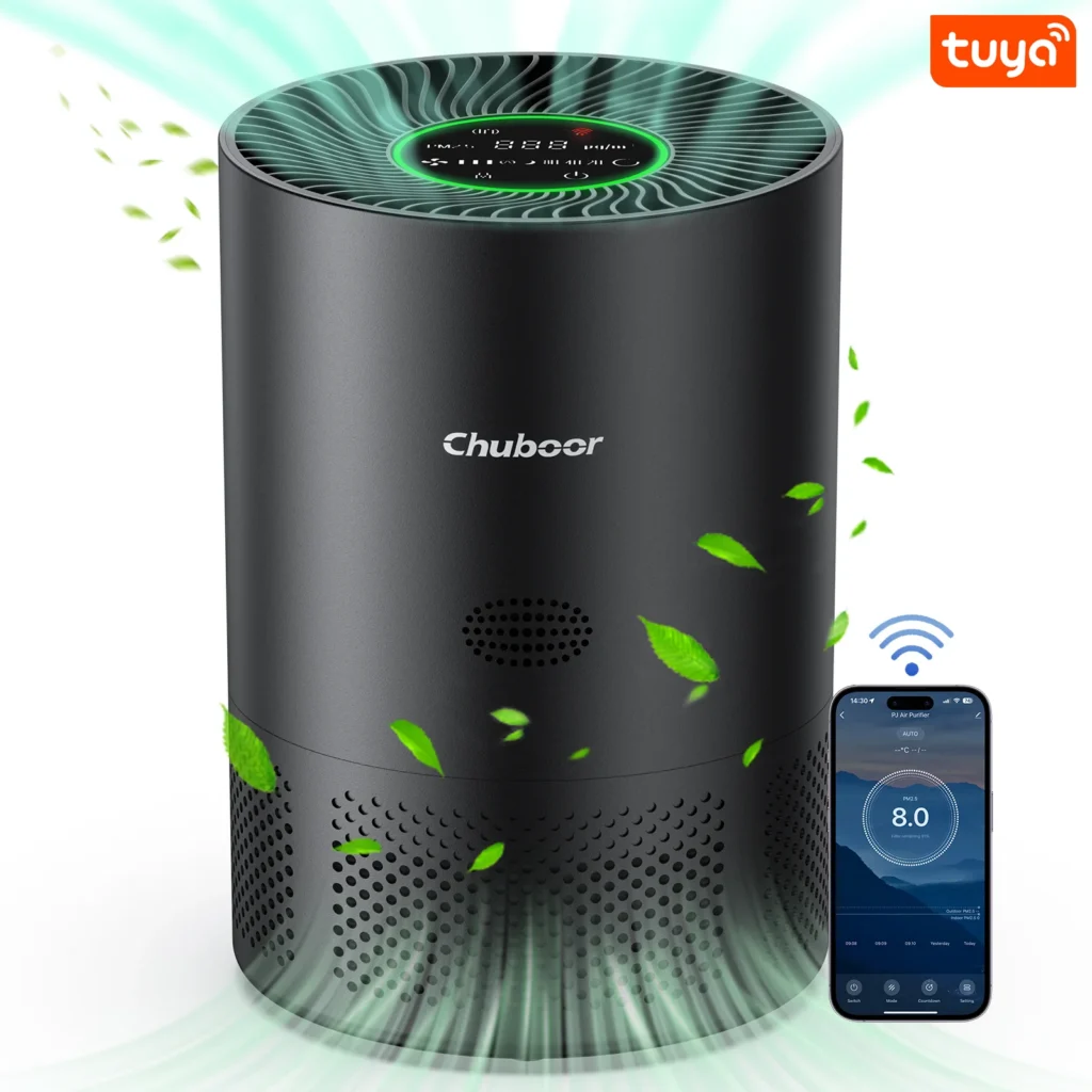 Chuboor Air Purifiers for Home H13 True HEPA for Bedroom Room Kitchen