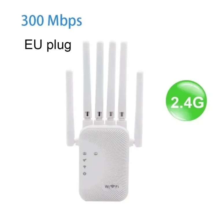 Durable Plastic Wifi Repeater 300Mbps/1200Mbps 2.4G 5G WiFi Extender 6