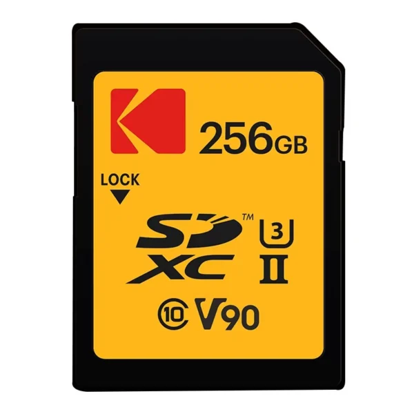 Kodak V90/V60/V30 SD Card Professional Camera Memory Card Read Speed