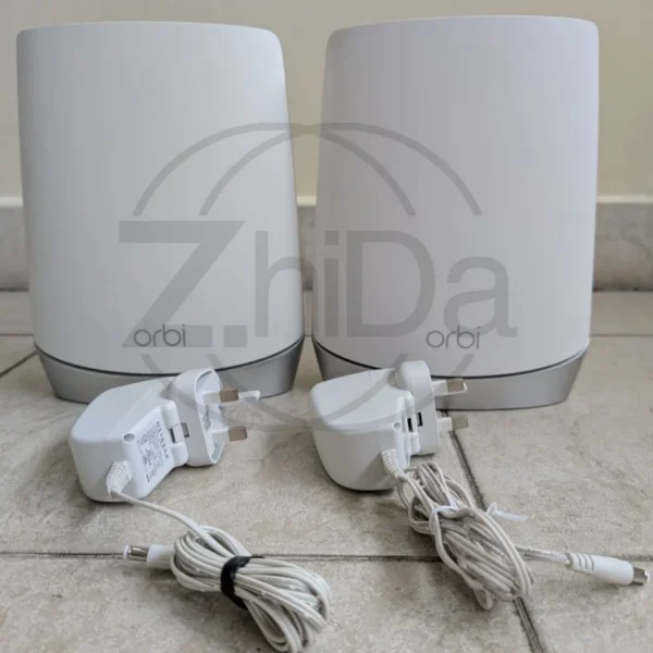 Used RBK752 Orbi WiFi6 Mesh System RBR750+RBS750 Tri‑Band AX8400 Whole