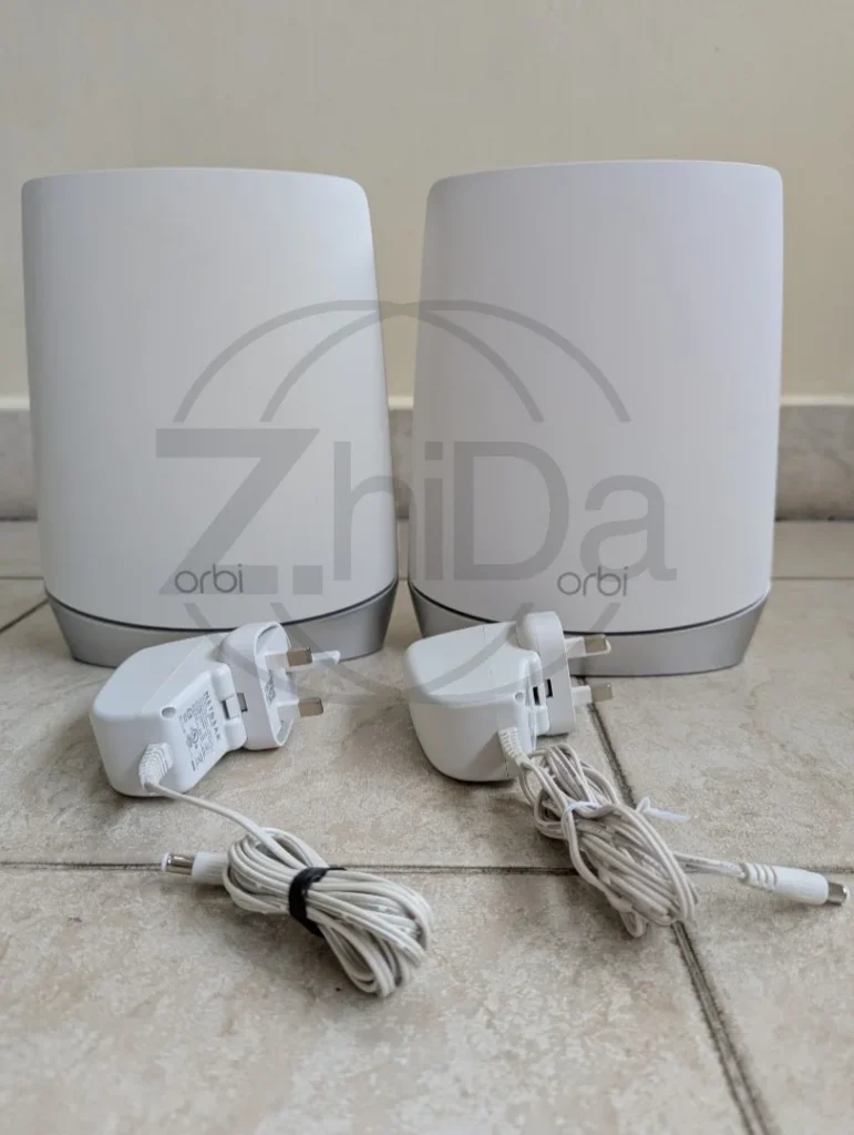 Used RBK752 Orbi WiFi6 Mesh System RBR750+RBS750 Tri‑Band AX8400 Whole