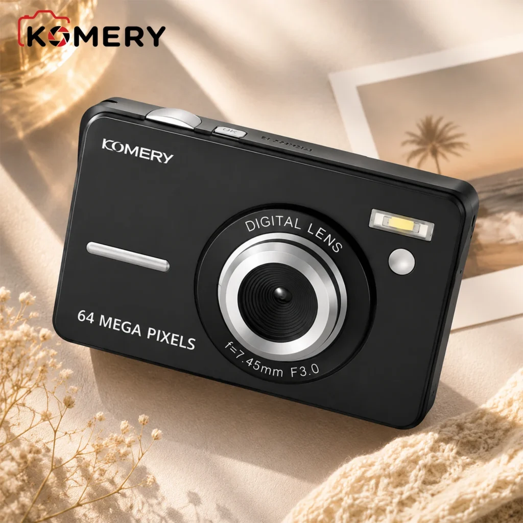 Compact CCD Digital Camera Vintage Retro 4K 64MP Cameras Old Cheap