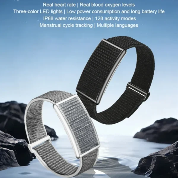 LAXASFIT 2026 New No Screen Smartwatch Men Sports Outdoors Fitness