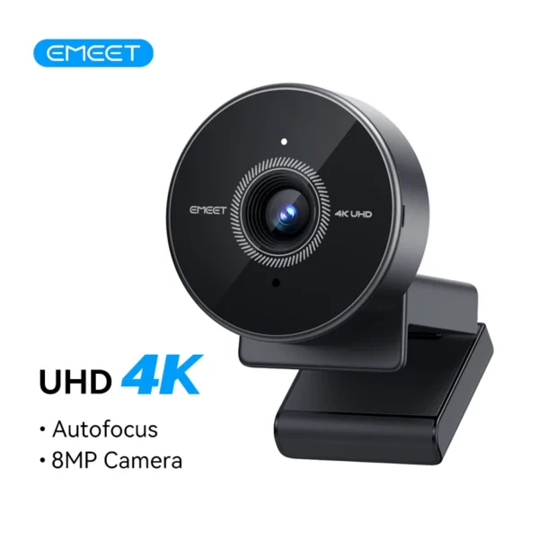 Webcam 4K Web Camera 1080P 60fps with Microphone Mini USB Camera for