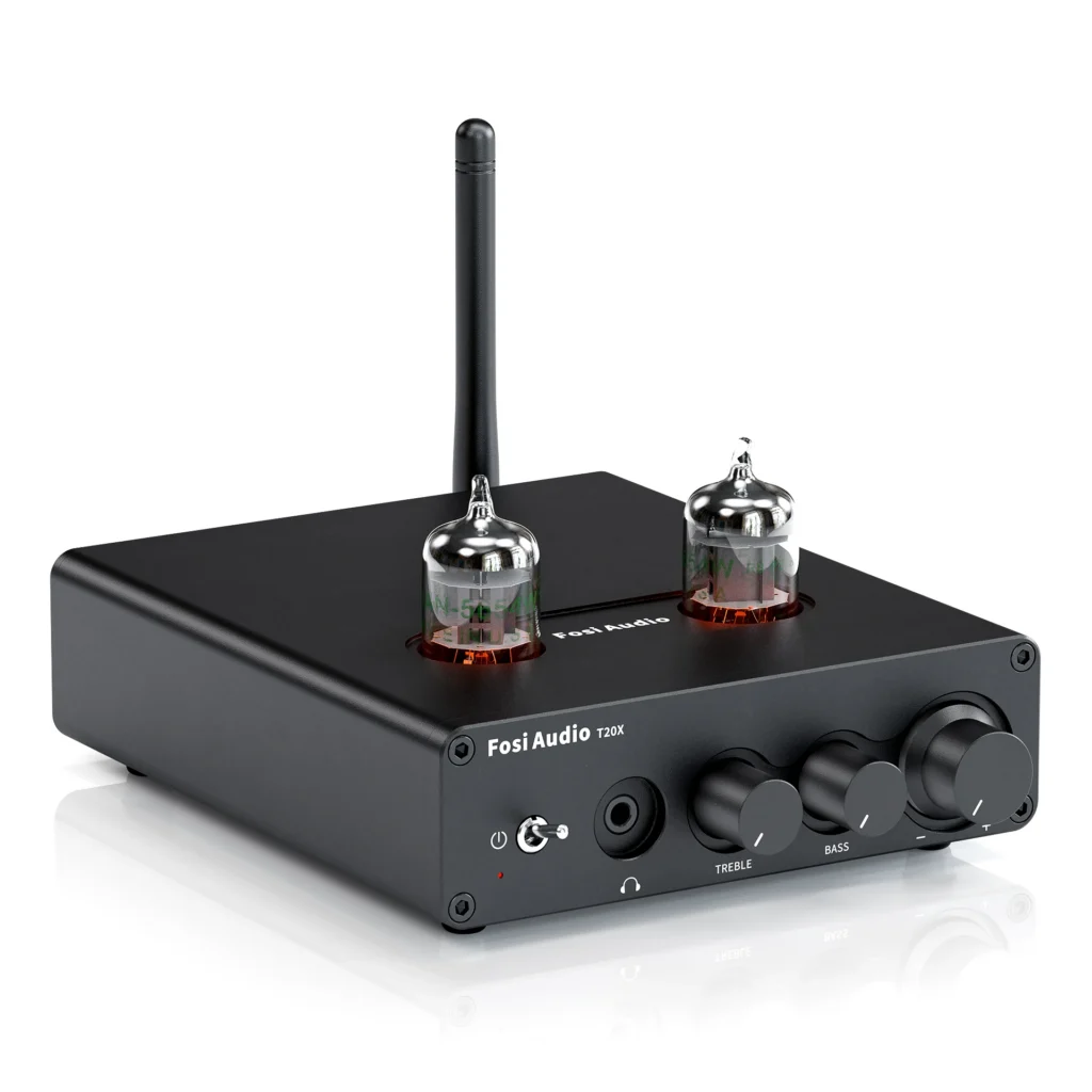 Fosi Audio T20X 100W Bluetooth Vacuum Tube Amplifier Stereo Power Amp