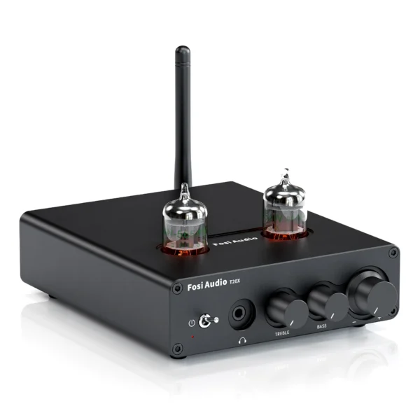 Fosi Audio T20X 100W Bluetooth Vacuum Tube Amplifier Stereo Power Amp