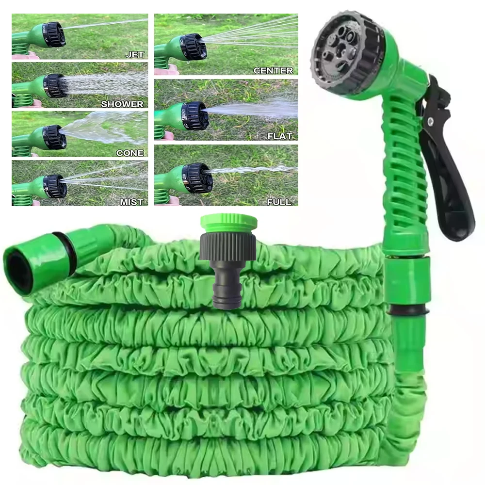 25FT-50FT Expandable Magic Hose Pipe High-Pressure Car Wash Hose Home
