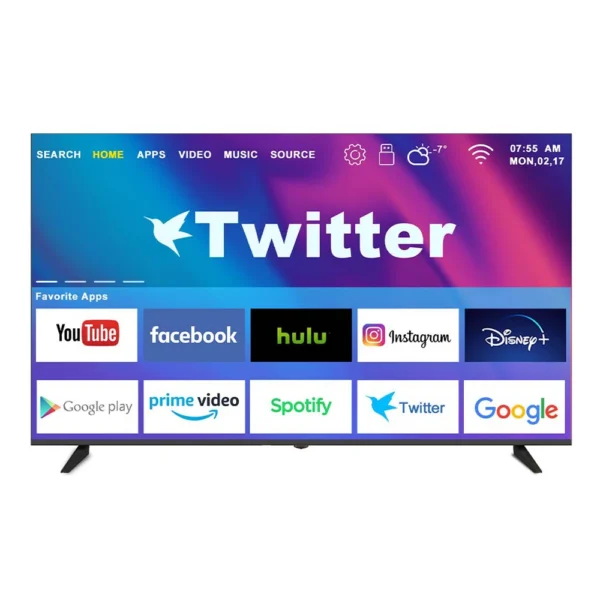 QLED 4K Smart TV Android 11 Global Version 120Hz 43 55 65 75 85 Inch