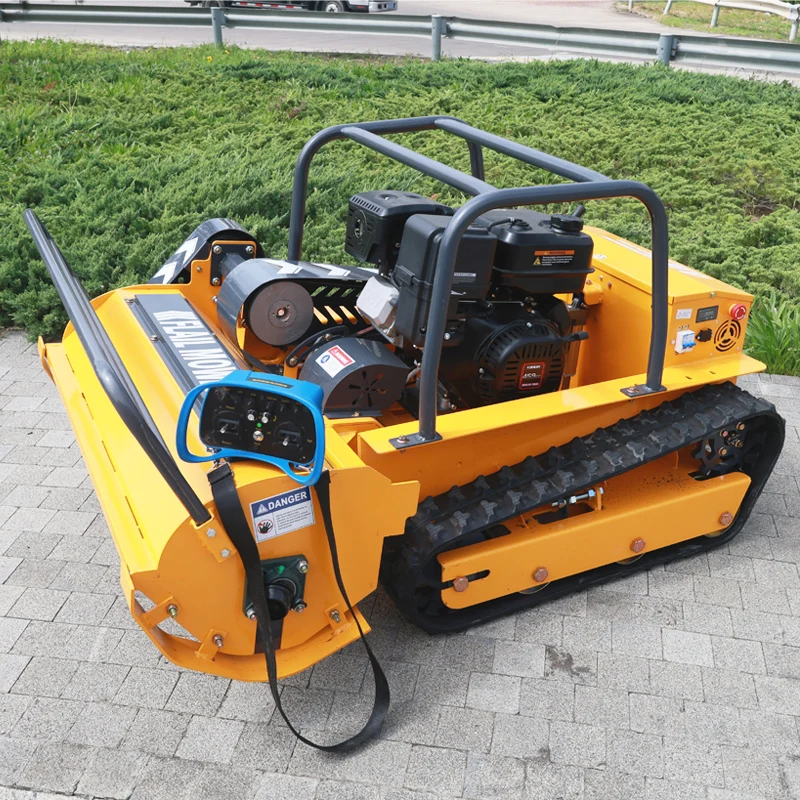 Remote-Controlled Lawn Mower—An Intelligent Mowing Robot; a