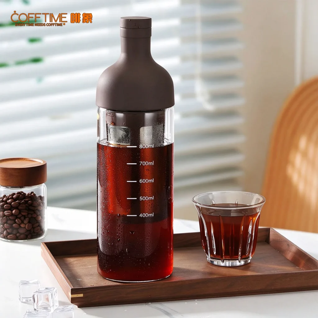 Glass Cold Brew Coffee Maker 1000ml Ice Brewing Pot Cold Brewing