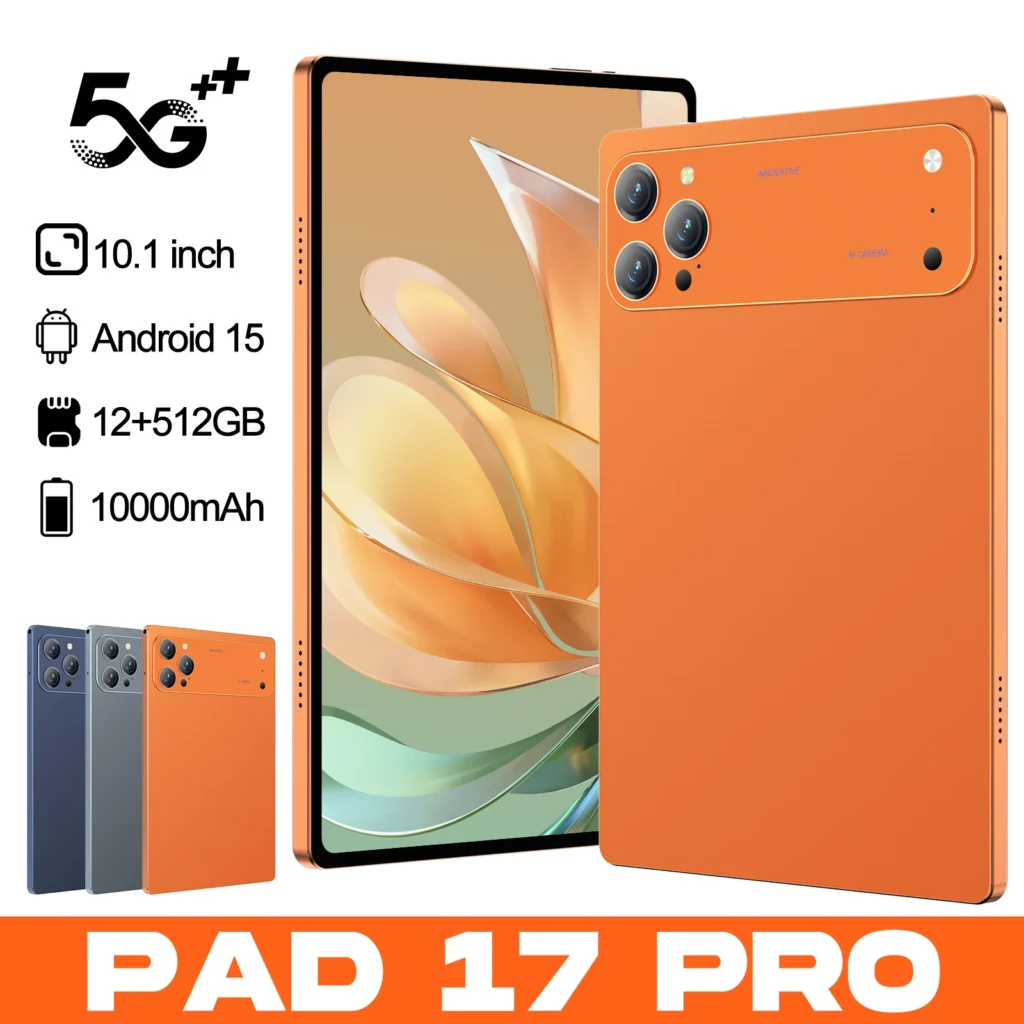 2026 New Original Pad 17 Pro Tablet PC Android 15 12GB 512GB 10000mAh