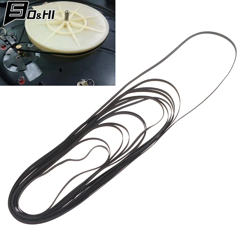 New Rubber Belt Replace Turntable Phono Tape CD Plattenspieler Drive
