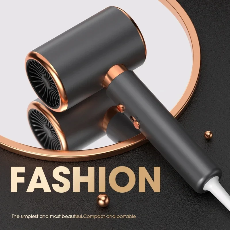 Salon Hair Dryer 2000W Professional Hot Cold Air Brush Negative Ionic