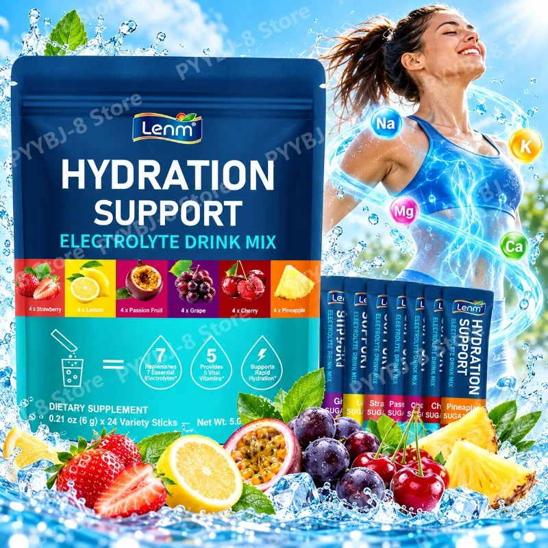 Electrolyte Drink Mix Powder Sticks,Support Rapid Hydration