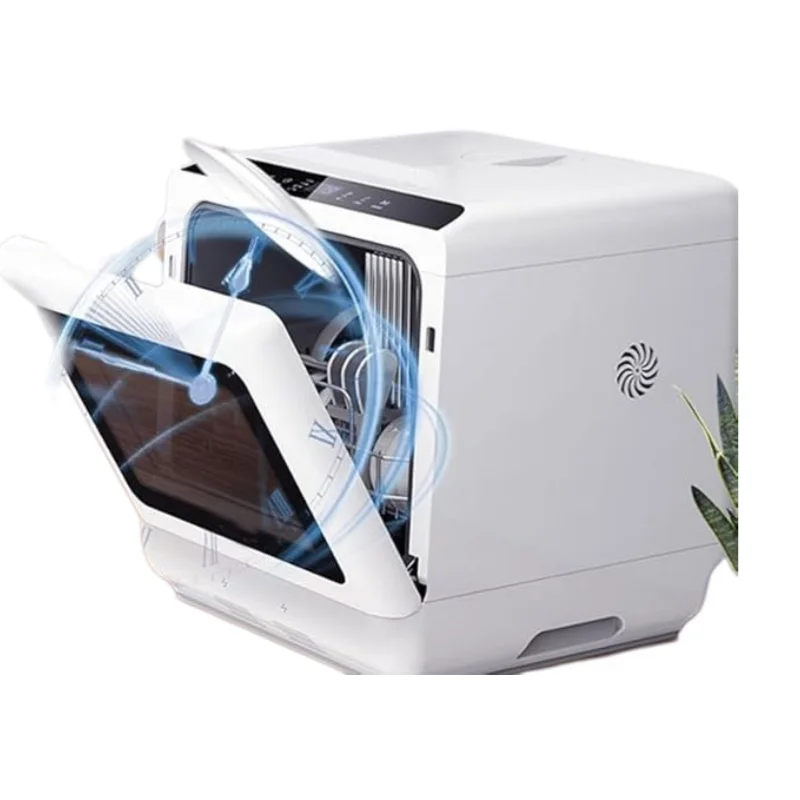 Smart Mini Dishwasher Countertop 6-8 Sets With Air Drying &