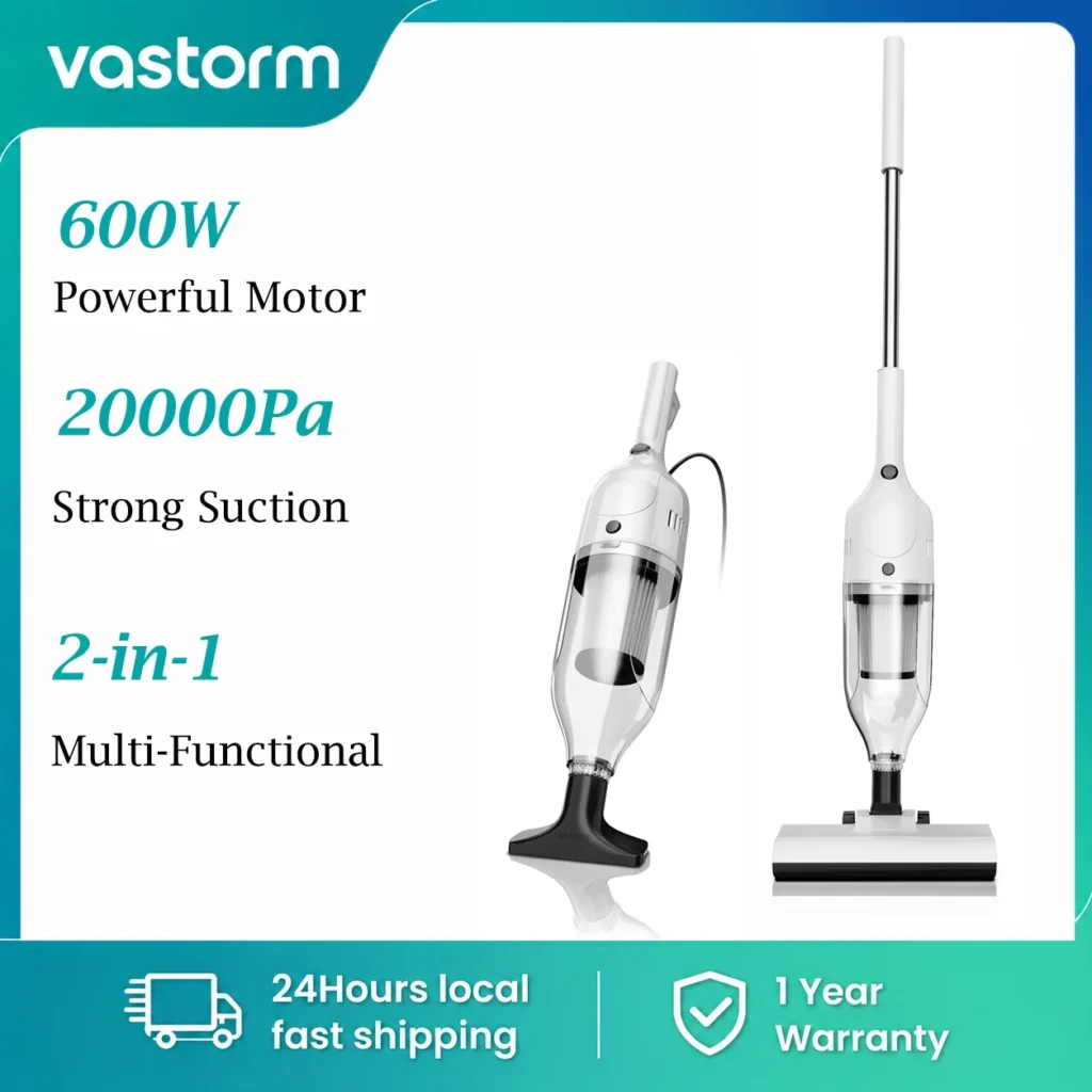 Vastorm R7 Corded Vacuum Cleaner 600W 20Kpa Powerful Suction Household