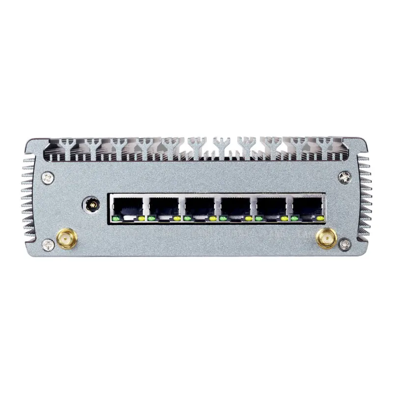 Fanless Industrial Mini PC Firewall Intel N100 i5-1135G7 i7-1165G7