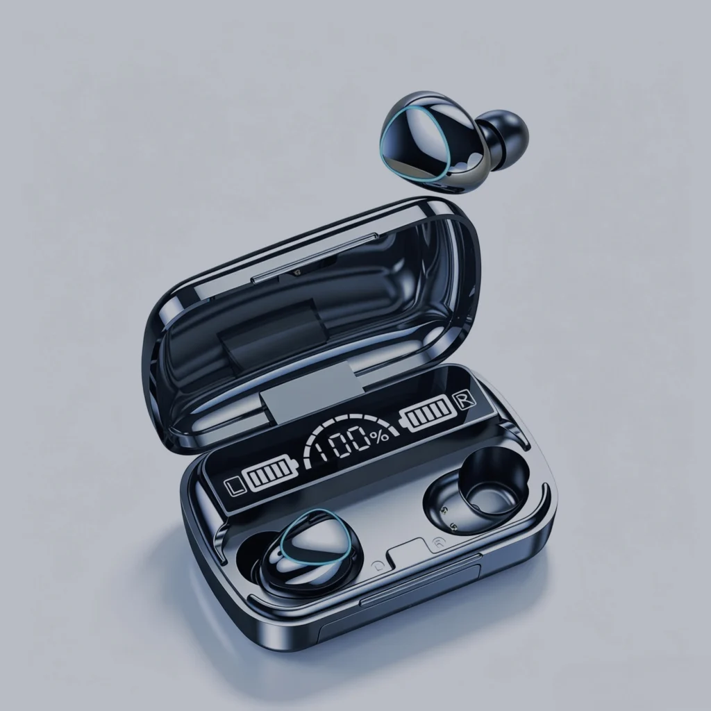 M10 TWS Bluetooth Earphones, 9D Stereo In-Ear Sports Headset, Wireless