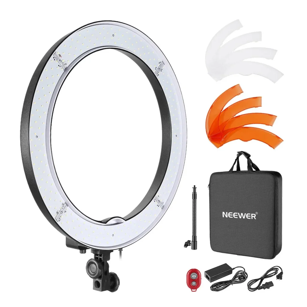 NEEWER RL-18 18 Inch 55W Ring Light (Without Stand) Dimmable 18"/ 48cm