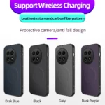 Military Shockproof Magnetic Carbon Fiber Phone Case For OnePlus Nord5